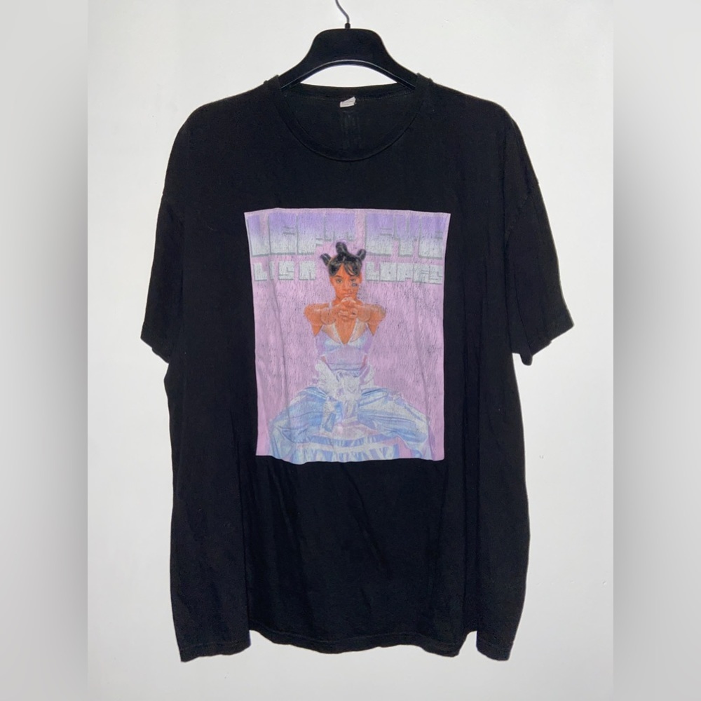 Left Eye Lisa Lopez Tee XXL 1/1 Custom Merch UNI Oversized TLC​